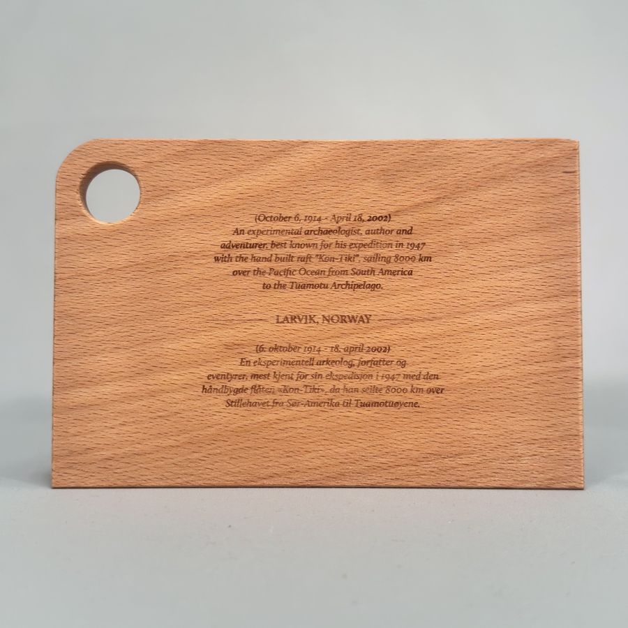 Spisebrikke Thor Heyerdahl