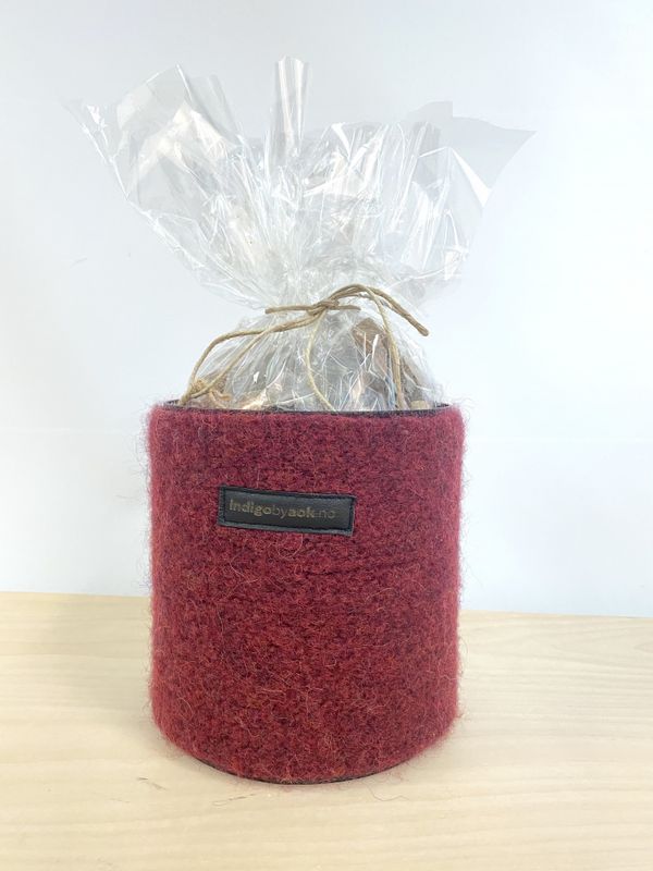 Tennbriketter 1kg i boks tovet, div farger