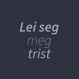 Bilde av Kort dobbel -Lei seg meg ...