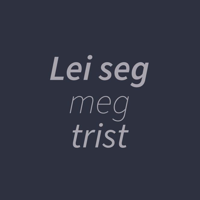 Hovedbilde Kort dobbel -Lei seg meg ...