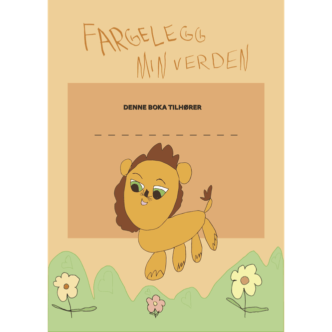 Hovedbilde Fargelegg Min Verden A5