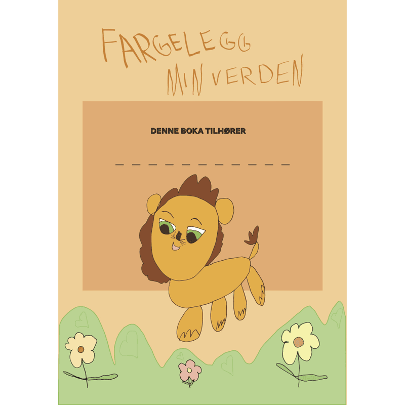 Fargelegg Min Verden A5